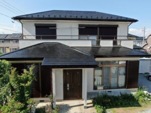 笛吹市Ｎ様邸の屋根・外壁塗装工事
