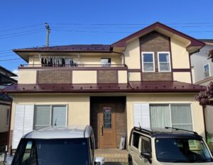 笛吹市お客様 屋根・外壁塗装/一部改修工事